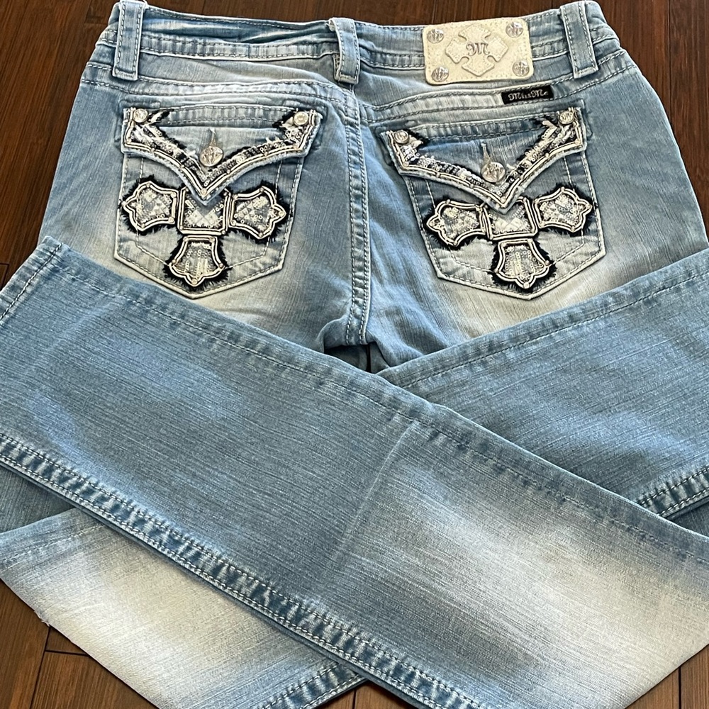 New w/o tags Miss Me Boyfriend Ankle Jeans Size 28